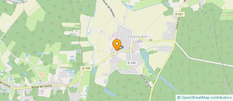 localisation de l'entreprise MONSIEUR OLIVIER JOUANNEAU  COURCY-AUX-LOGES