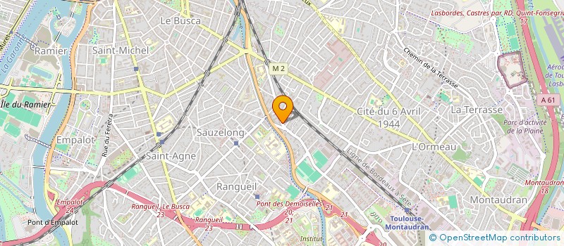 localisation de l'entreprise MONSIEUR OLIVIER JOUHANNEAUD à TOULOUSE