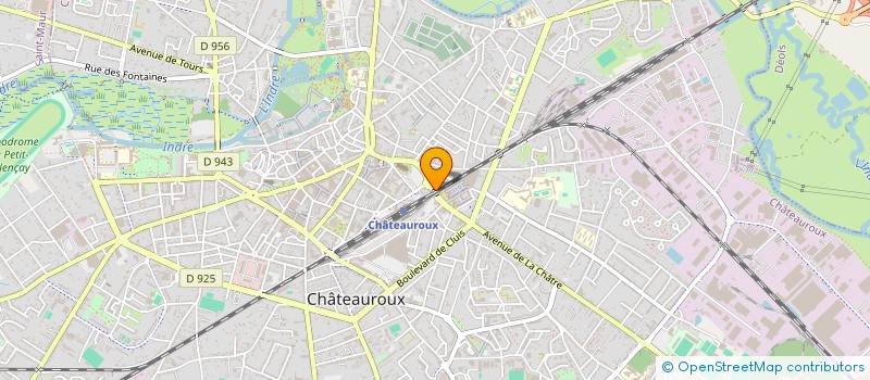 localisation de l'entreprise MONSIEUR OLIVIER JOURDAIN à CHATEAUROUX
