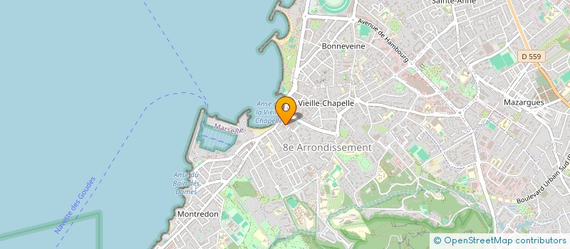 localisation de l'entreprise MONSIEUR OLIVIER JOURDAN  MARSEILLE
