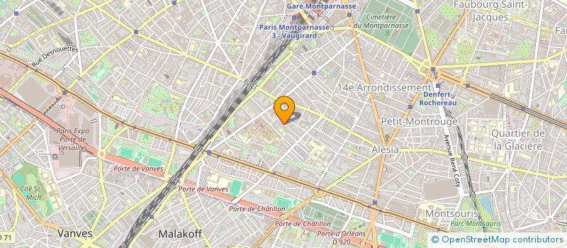 localisation de l'entreprise MONSIEUR OLIVIER JOUSSELIN  PARIS