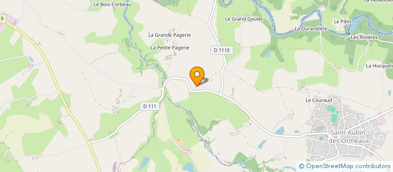 localisation de l'entreprise MONSIEUR OLIVIER JOUTEAU  SAINT-AUBIN-DES-ORMEAUX