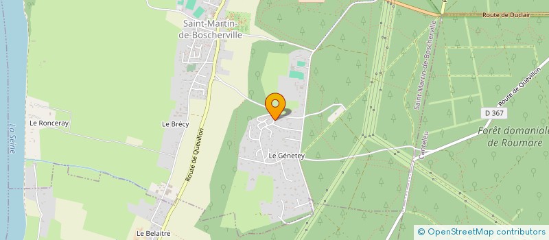 localisation de l'entreprise MONSIEUR OLIVIER JOUTEL  SAINT-MARTIN-DE-BOSCHERVILLE