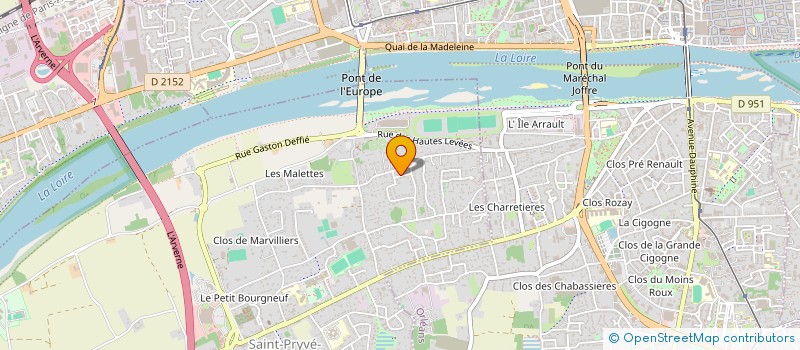 localisation de l'entreprise MONSIEUR OLIVIER JUBAULT  SAINT-PRYVE-SAINT-MESMIN