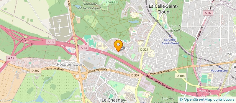 localisation de l'entreprise MONSIEUR OLIVIER JUBELIN à LA CELLE-SAINT-CLOUD