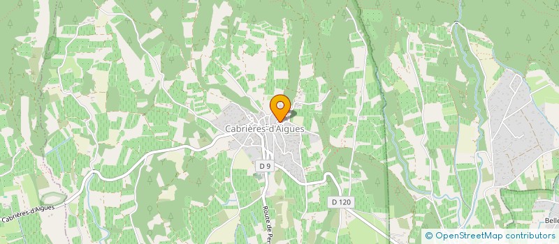 localisation de l'entreprise MONSIEUR OLIVIER JULIEN  CABRIERES-D'AIGUES