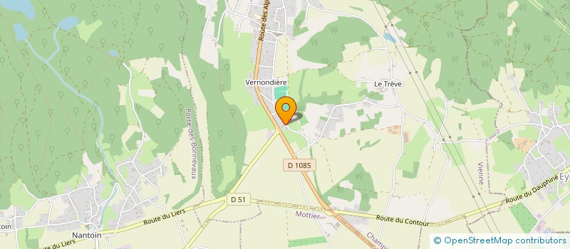 localisation de l'entreprise MONSIEUR OLIVIER JULLIEN  CHAMPIER