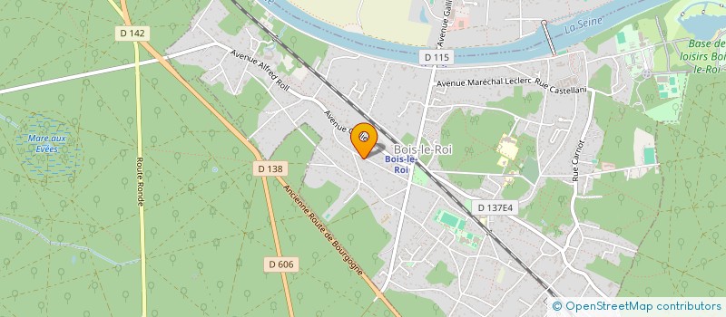 localisation de l'entreprise MONSIEUR OLIVIER JULLIEN  BOIS-LE-ROI