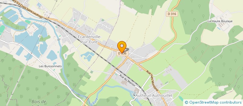 localisation de l'entreprise MONSIEUR OLIVIER JUMEL à AUTHEUIL-AUTHOUILLET