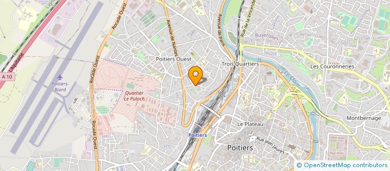 localisation de l'entreprise MONSIEUR OLIVIER JUNG à POITIERS
