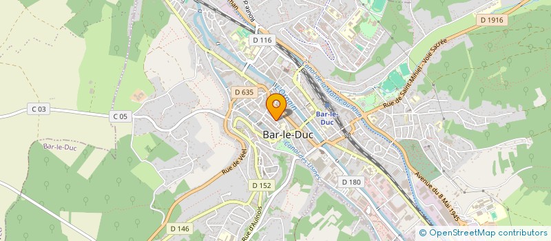 localisation de l'entreprise MONSIEUR OLIVIER JUNG à BAR-LE-DUC