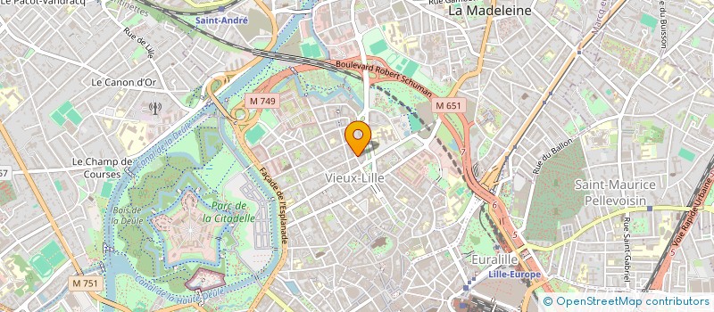 localisation de l'entreprise MONSIEUR OLIVIER JUPIN à LILLE