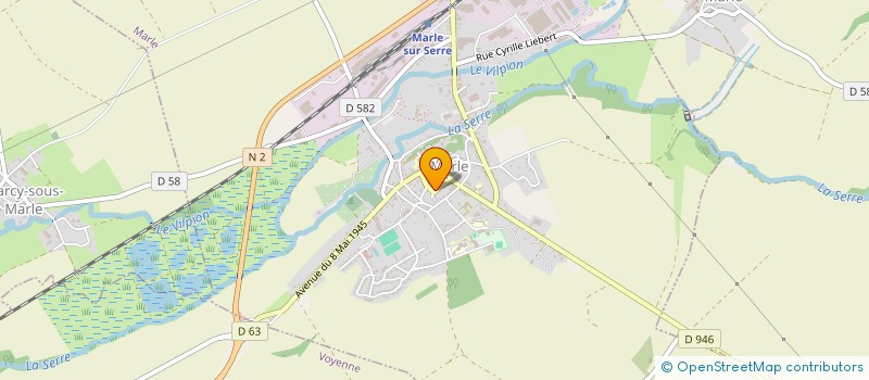 localisation de l'entreprise MONSIEUR OLIVIER KAAOUCHE  MARLE