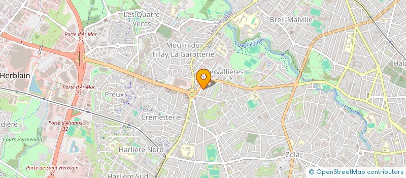 localisation de l'entreprise MONSIEUR OLIVIER KACOU à NANTES