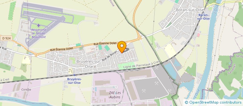 localisation de l'entreprise MONSIEUR OLIVIER KANCEL  BRUYERES-SUR-OISE