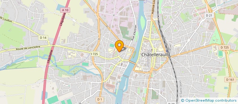 localisation de l'entreprise MONSIEUR OLIVIER KANTER  CHATELLERAULT