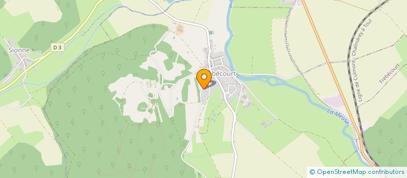 localisation de l'entreprise MONSIEUR OLIVIER KARQUET  FREBECOURT