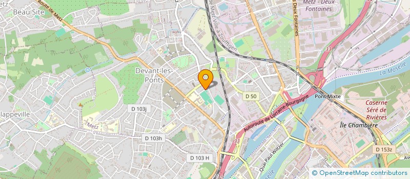 localisation de l'entreprise MONSIEUR OLIVIER KAUTZ  METZ