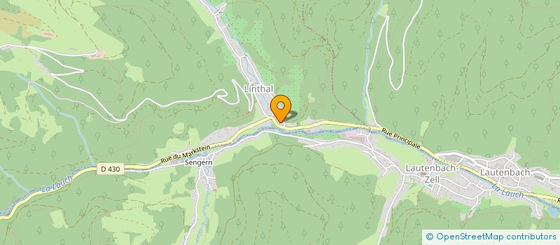 localisation de l'entreprise MONSIEUR OLIVIER KECH  LINTHAL