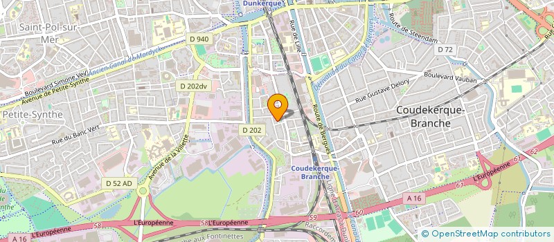 localisation de l'entreprise MONSIEUR OLIVIER KERN  COUDEKERQUE-BRANCHE