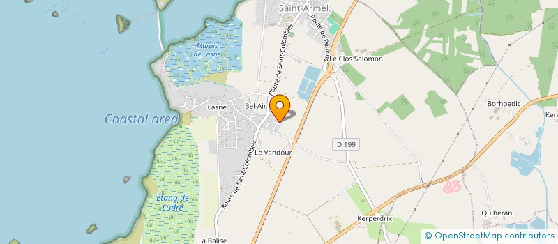 localisation de l'entreprise MONSIEUR OLIVIER KEROMNES  LE TOUR-DU-PARC