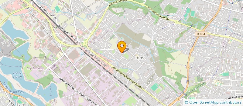 localisation de l'entreprise MONSIEUR OLIVIER KIBLER  LONS