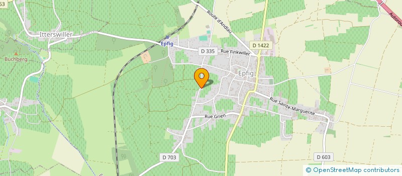 localisation de l'entreprise MONSIEUR OLIVIER KIRMANN  EPFIG