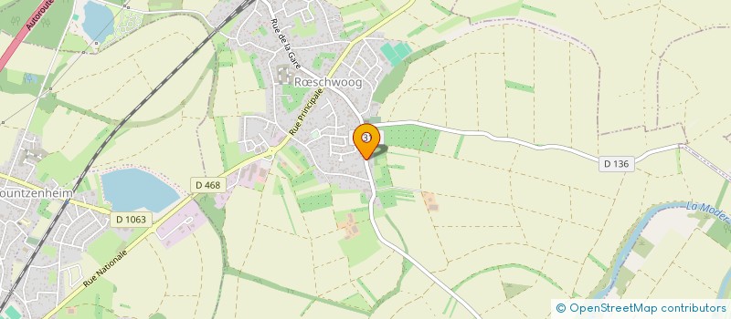 localisation de l'entreprise MONSIEUR OLIVIER KLEIN  RSCHWOOG