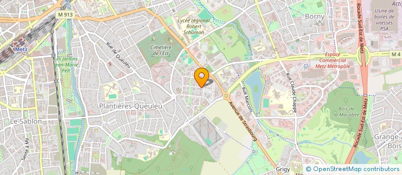 localisation de l'entreprise MONSIEUR OLIVIER KNEPPERT  METZ