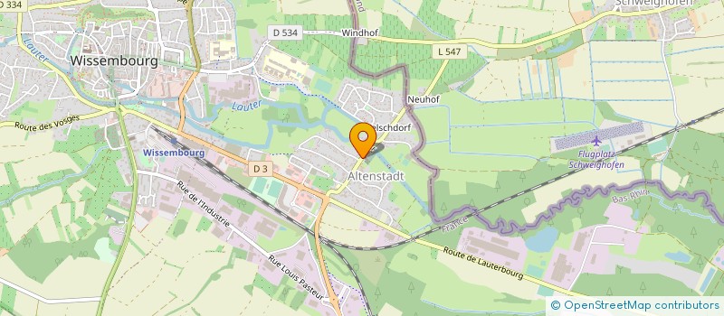 localisation de l'entreprise MONSIEUR OLIVIER KOEHLER  CLEEBOURG