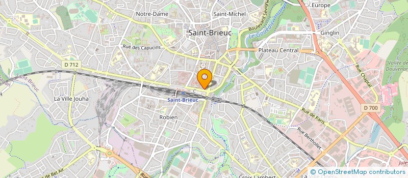 localisation de l'entreprise MONSIEUR OLIVIER KORCHEF à SAINT-BRIEUC