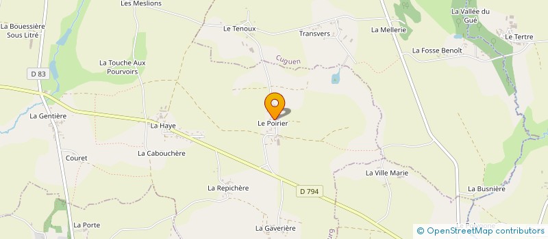 localisation de l'entreprise MONSIEUR OLIVIER KOSER à COMBOURG