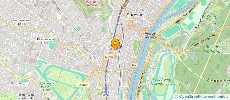 localisation de l'entreprise MONSIEUR OLIVIER KOSZAREK à SURESNES