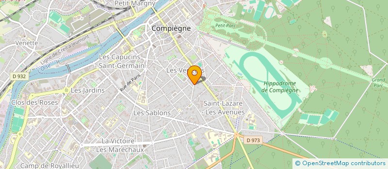 localisation de l'entreprise MONSIEUR OLIVIER KOVAL à COMPIEGNE