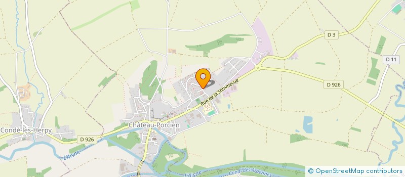 localisation de l'entreprise MONSIEUR OLIVIER KREIN  CHATEAU-PORCIEN