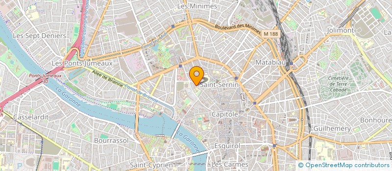 localisation de l'entreprise MONSIEUR OLIVIER LABAT à TOULOUSE