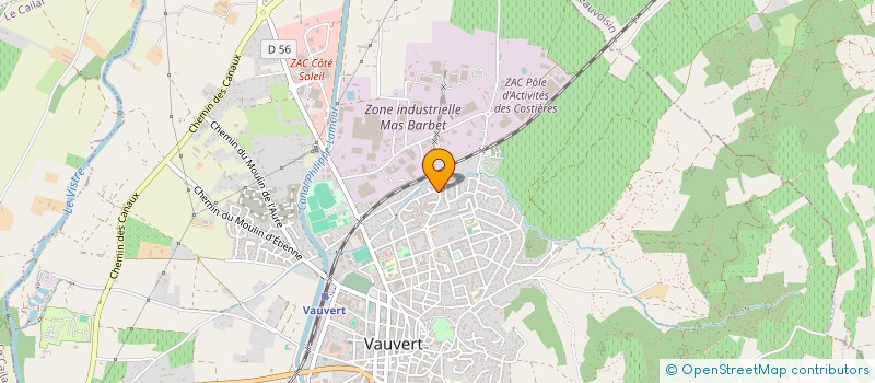 localisation de l'entreprise MONSIEUR OLIVIER LABAYS à VAUVERT