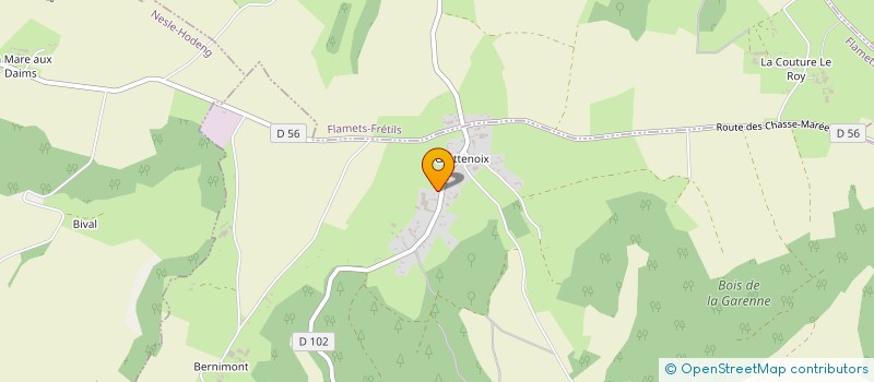 localisation de l'entreprise MONSIEUR OLIVIER LABBE  BEAUSSAULT