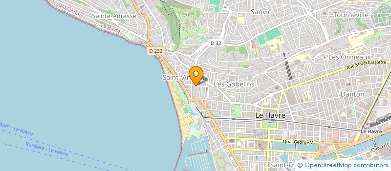localisation de l'entreprise MONSIEUR OLIVIER LABBE à LE HAVRE