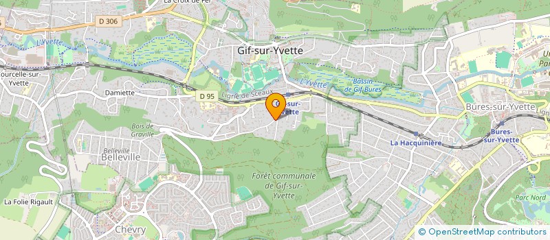 localisation de l'entreprise MONSIEUR OLIVIER LABORDERIE  GIF-SUR-YVETTE