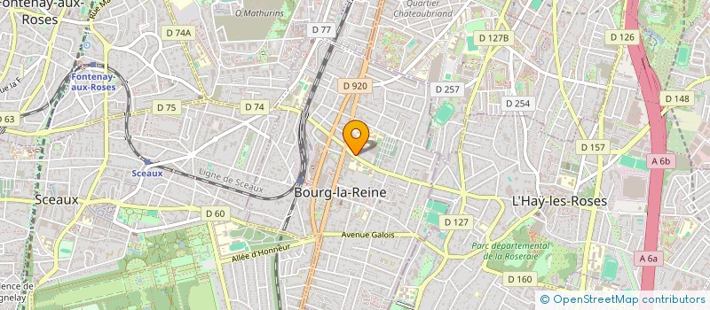 localisation de l'entreprise MONSIEUR OLIVIER LABOURET à BOURG-LA-REINE