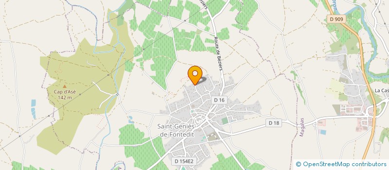 localisation de l'entreprise MONSIEUR OLIVIER LAC  SAINT-GENIES-DE-FONTEDIT