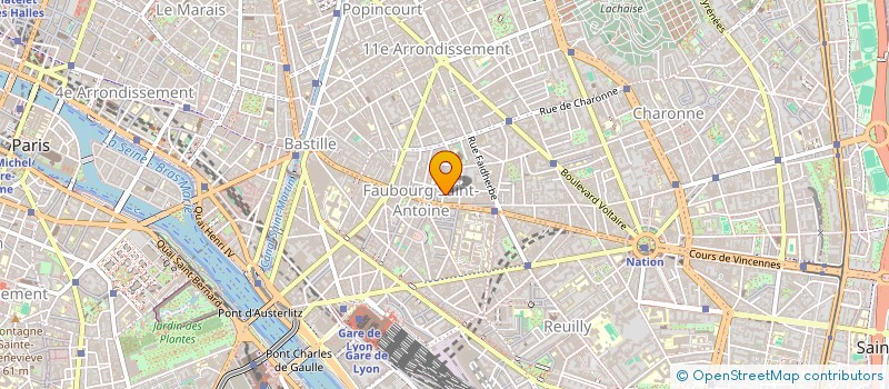 localisation de l'entreprise MONSIEUR OLIVIER LACOSTE  PARIS