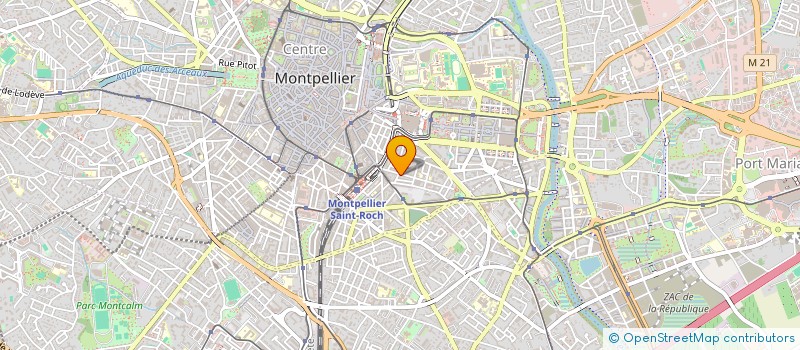 localisation de l'entreprise MONSIEUR OLIVIER LACREOLE à MONTPELLIER