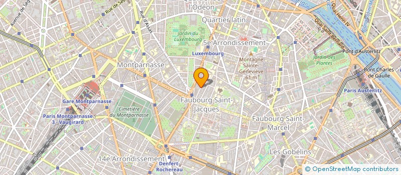 localisation de l'entreprise MONSIEUR OLIVIER LAFFARGUE  PARIS