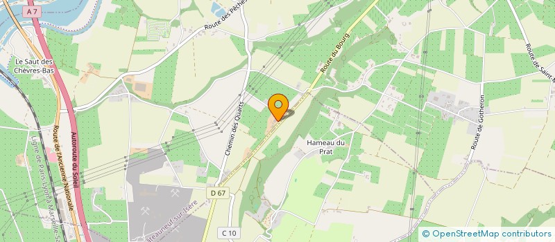 localisation de l'entreprise MONSIEUR OLIVIER LAFFAY à CHATUZANGE-LE-GOUBET