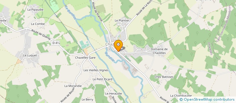 localisation de l'entreprise MONSIEUR OLIVIER LAFFORT à CHAZELLES
