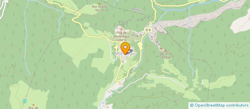 localisation de l'entreprise MONSIEUR OLIVIER LAFITTE à MONTSEGUR