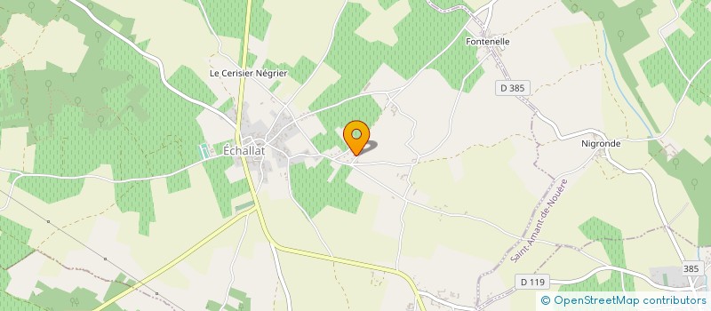 localisation de l'entreprise MONSIEUR OLIVIER LAGARDE  SAINT-AMANT-DE-NOUERE