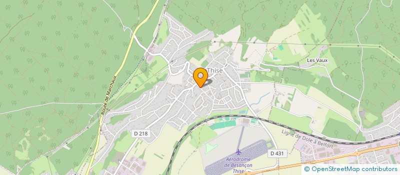 localisation de l'entreprise MONSIEUR OLIVIER LAGARDE  THISE